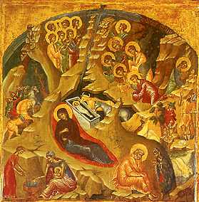 icône de la nativité